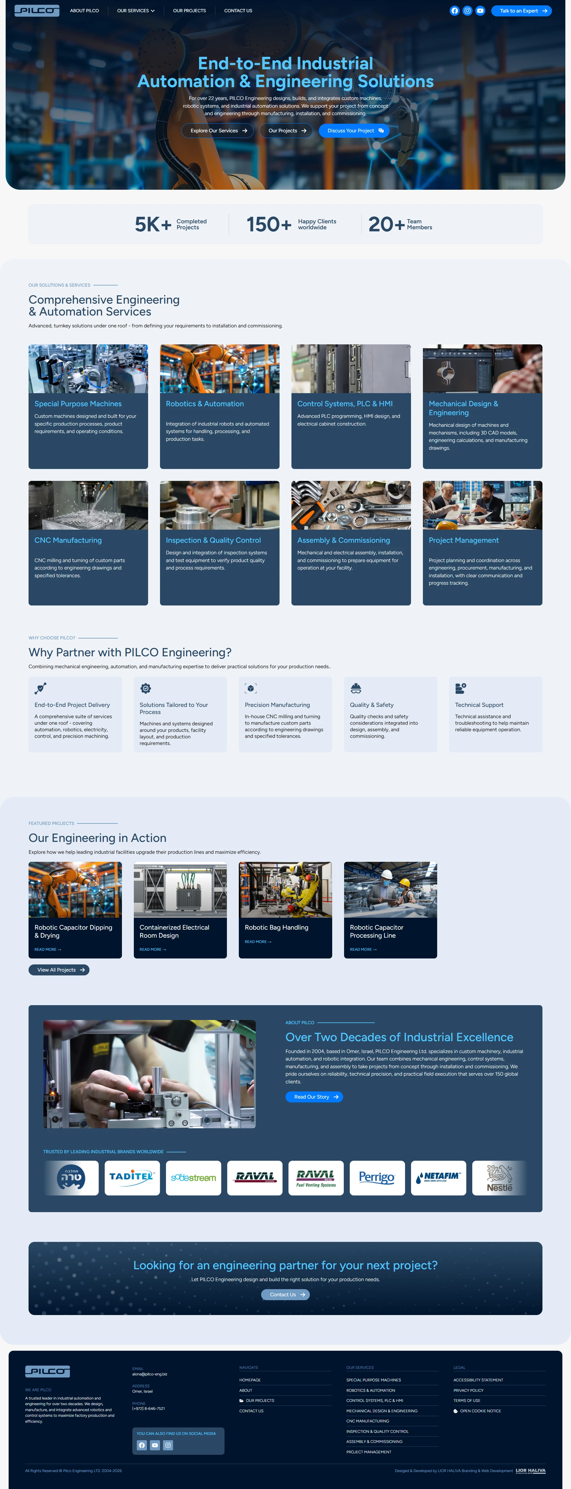 Pilco Engineering Homepage